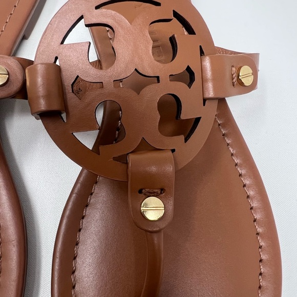 Tory burch miller sandals size 7 brown-2 different shades of brown!!!! - Picture 7 of 12